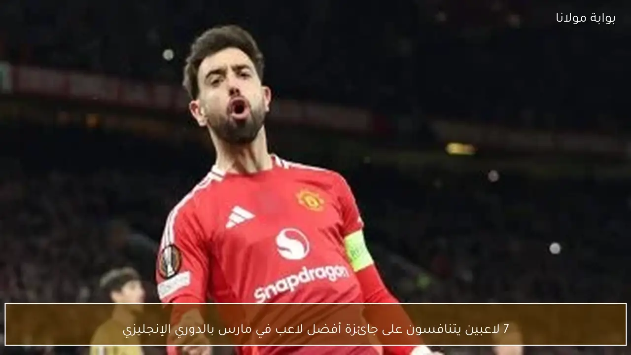 7 لاعبين يتنافسون على جائزة أفضل لاعب في مارس بالدوري الإنجليزي