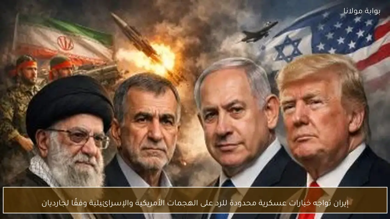 إيران تواجه خيارات عسكرية محدودة للرد على الهجمات الأمريكية والإسرائيلية وفقًا لجارديان