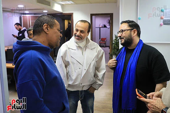 إيهاب فهمي في جولة ببوابة مولانا 