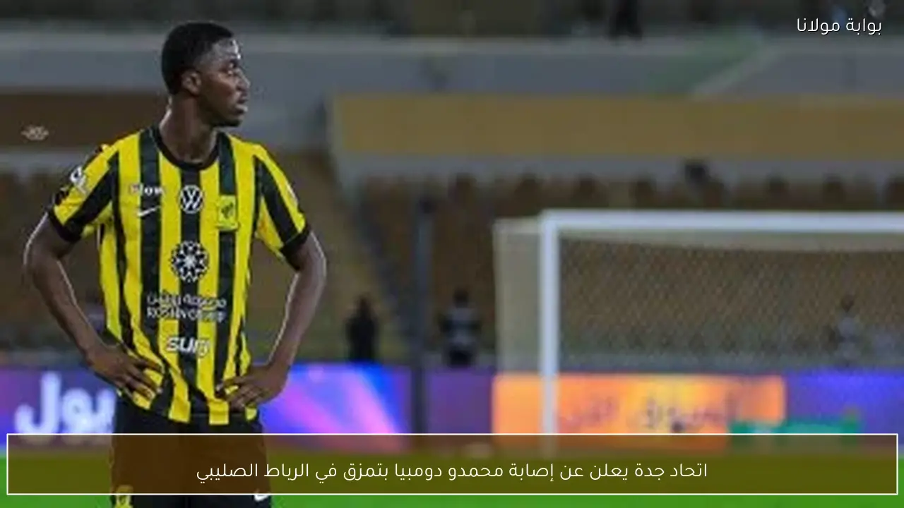 اتحاد جدة يعلن عن إصابة محمدو دومبيا بتمزق في الرباط الصليبي