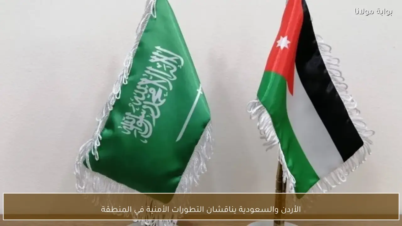 الأردن والسعودية يناقشان التطورات الأمنية في المنطقة
