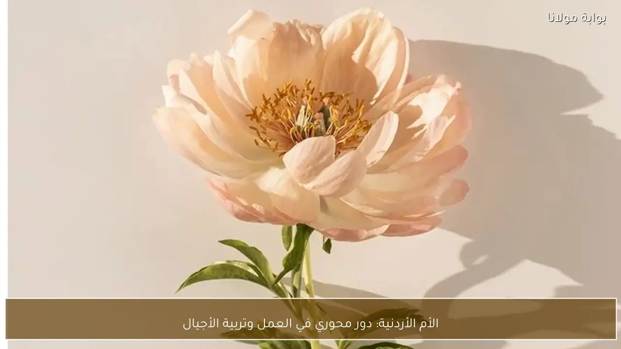 الأم الأردنية: دور محوري في العمل وتربية الأجيال