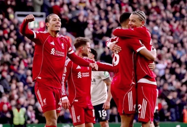 التشكيل المتوقع لـ ليفربول أمام برايتون في الدوري الإنجليزي