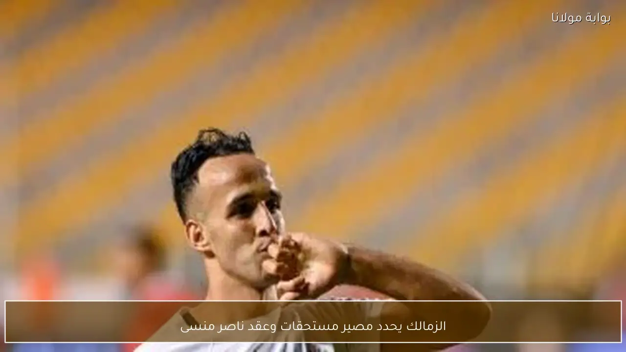 الزمالك يحدد مصير مستحقات وعقد ناصر منسى
