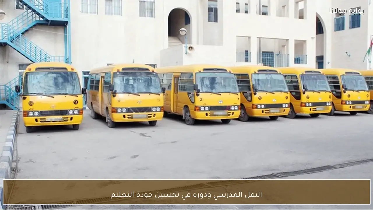 النقل المدرسي ودوره في تحسين جودة التعليم