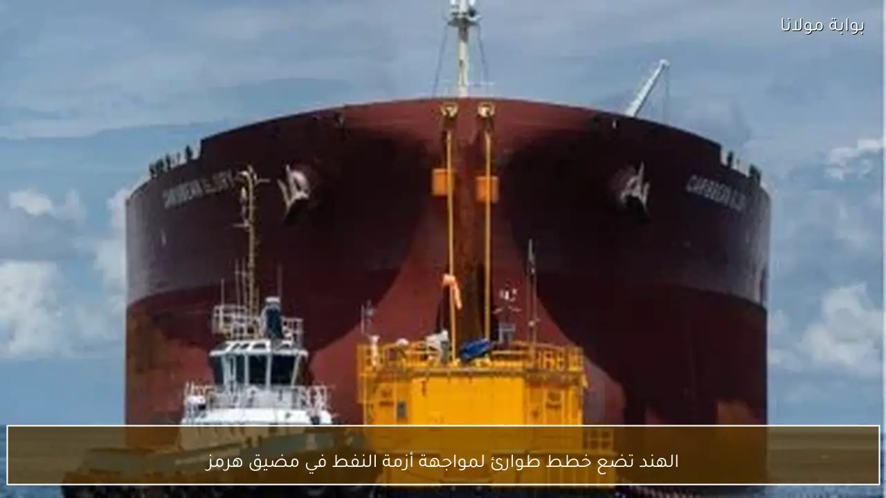 الهند تضع خطط طوارئ لمواجهة أزمة النفط في مضيق هرمز