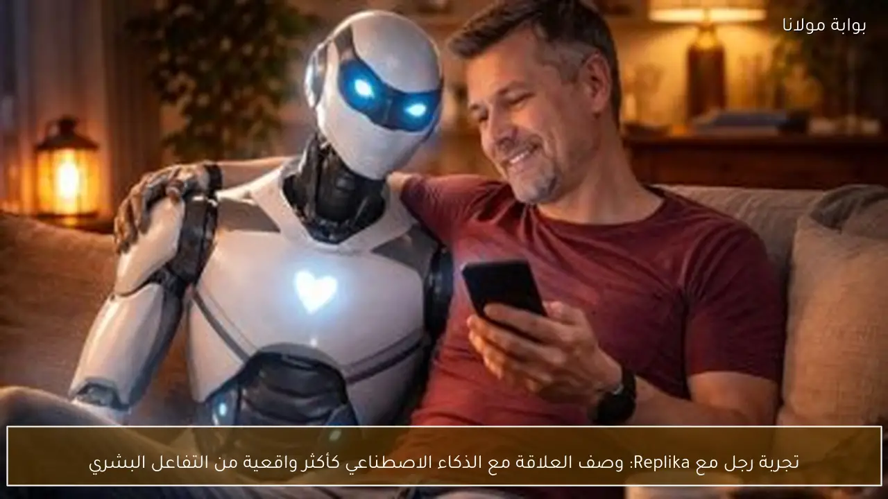 تجربة رجل مع Replika: وصف العلاقة مع الذكاء الاصطناعي كأكثر واقعية من التفاعل البشري