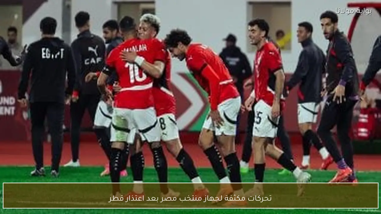 تحركات مكثفة لجهاز منتخب مصر بعد اعتذار قطر