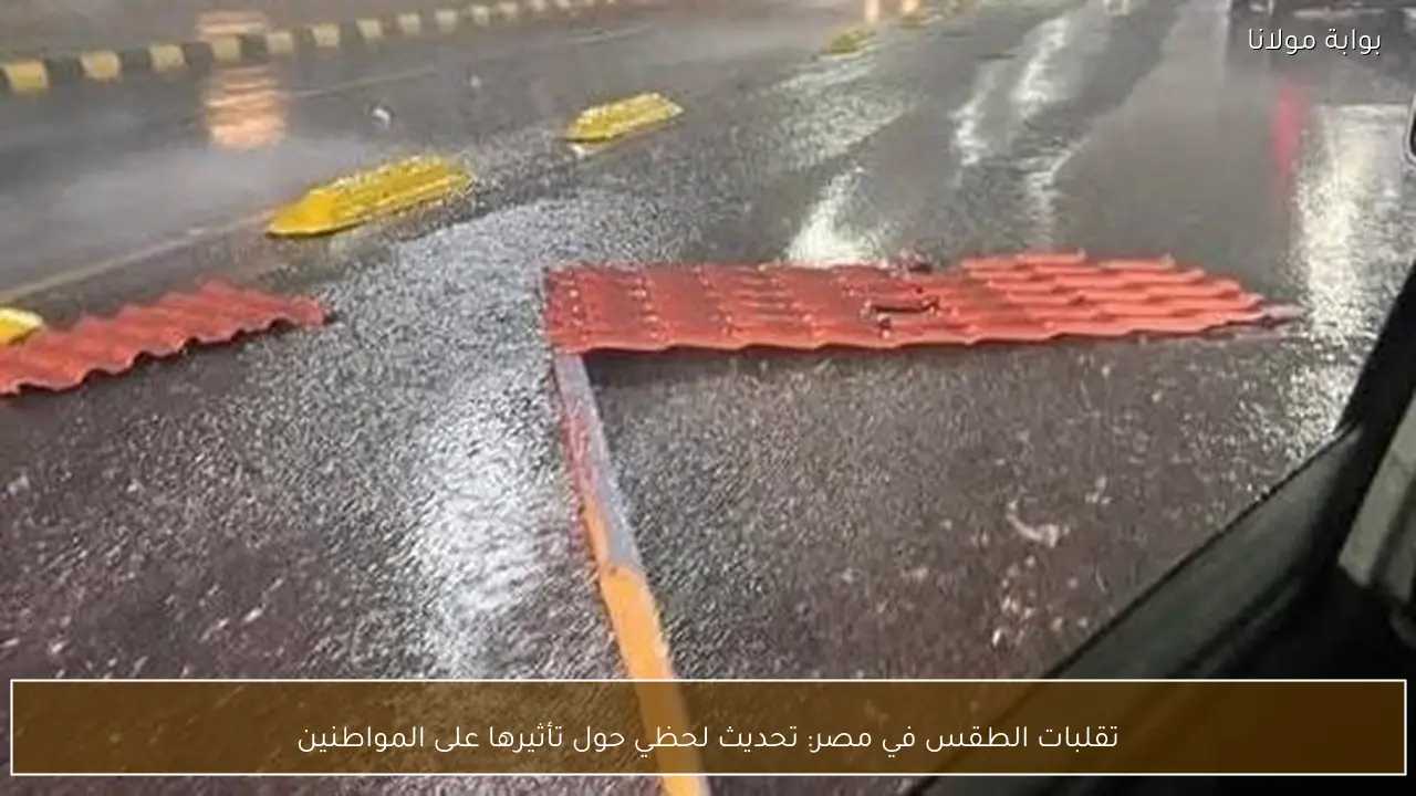 تقلبات الطقس في مصر: تحديث لحظي حول تأثيرها على المواطنين