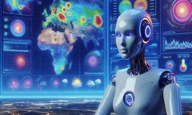 النشرة الجوية الافتراضية ـ تعبيرية