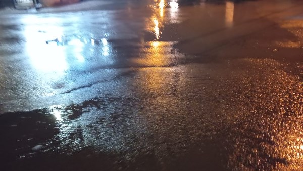 أمطار غزيرة في كفر الشيخ 