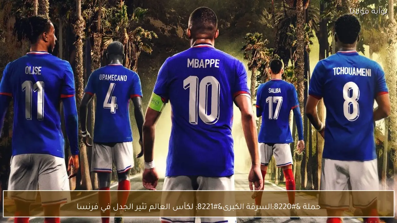 حملة “السرقة الكبرى” لكأس العالم تثير الجدل في فرنسا