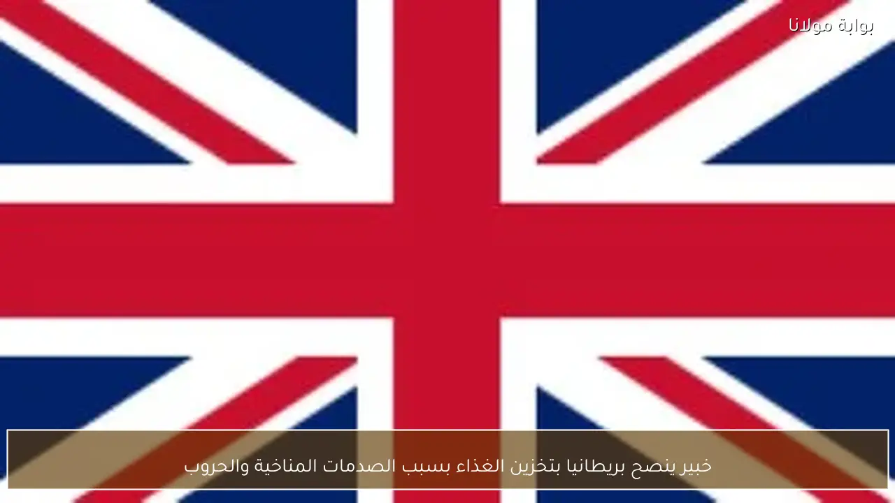 خبير ينصح بريطانيا بتخزين الغذاء بسبب الصدمات المناخية والحروب