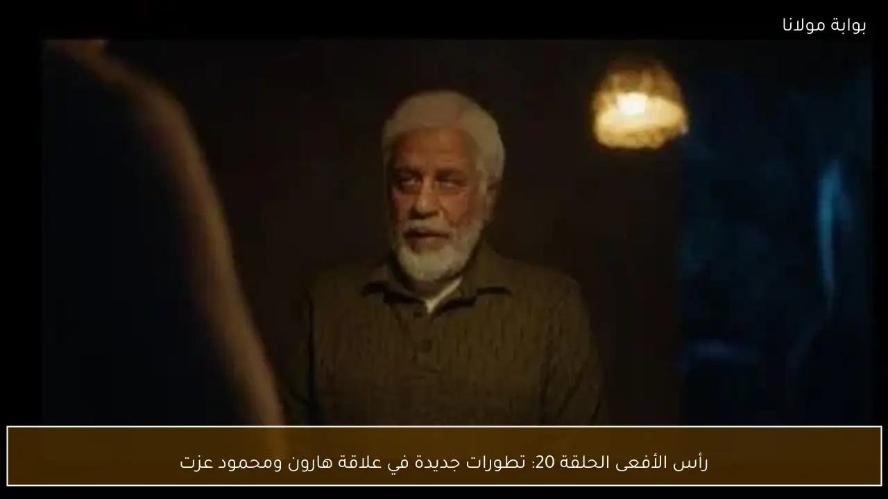 رأس الأفعى الحلقة 20: تطورات جديدة في علاقة هارون ومحمود عزت