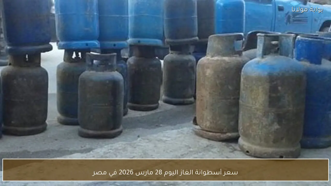 سعر أسطوانة الغاز اليوم 28 مارس 2026 في مصر