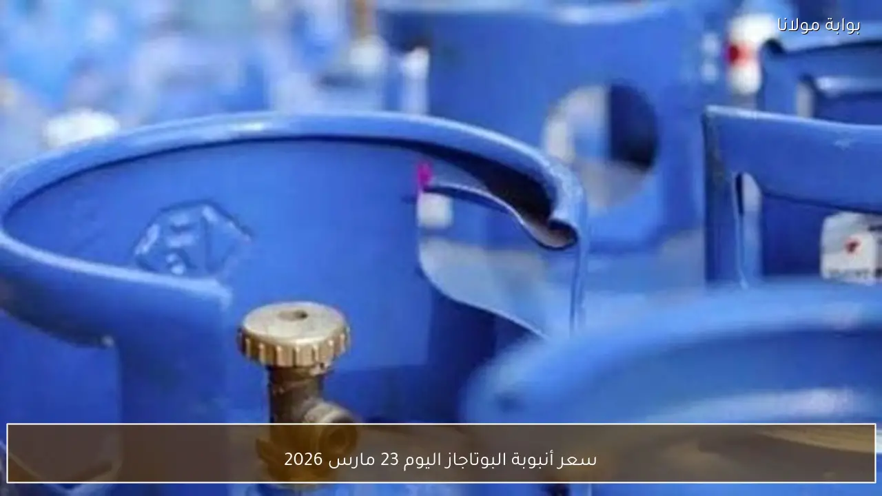 سعر أنبوبة البوتاجاز اليوم 23 مارس 2026