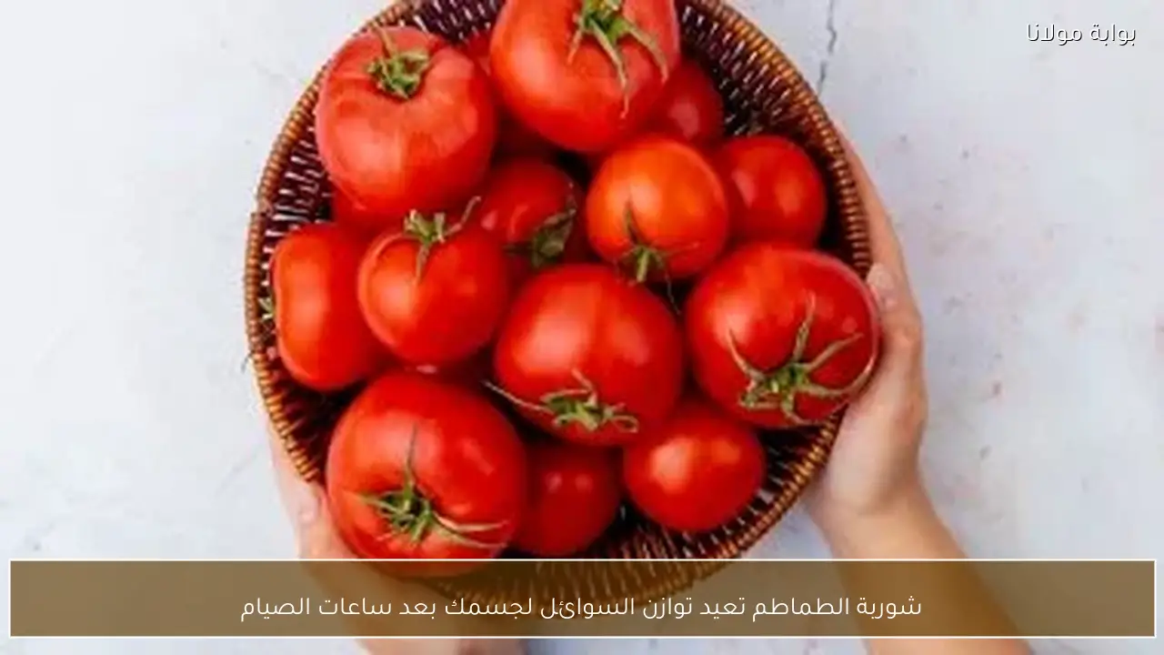 شوربة الطماطم تعيد توازن السوائل لجسمك بعد ساعات الصيام