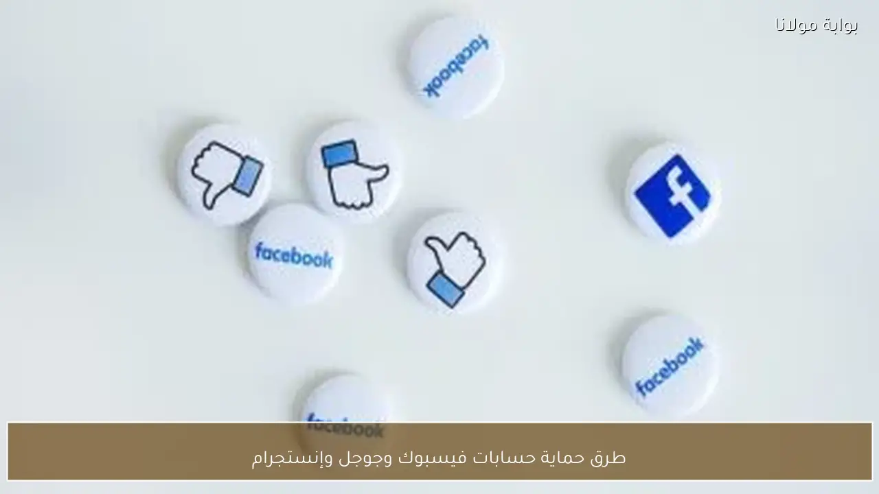 طرق حماية حسابات فيسبوك وجوجل وإنستجرام