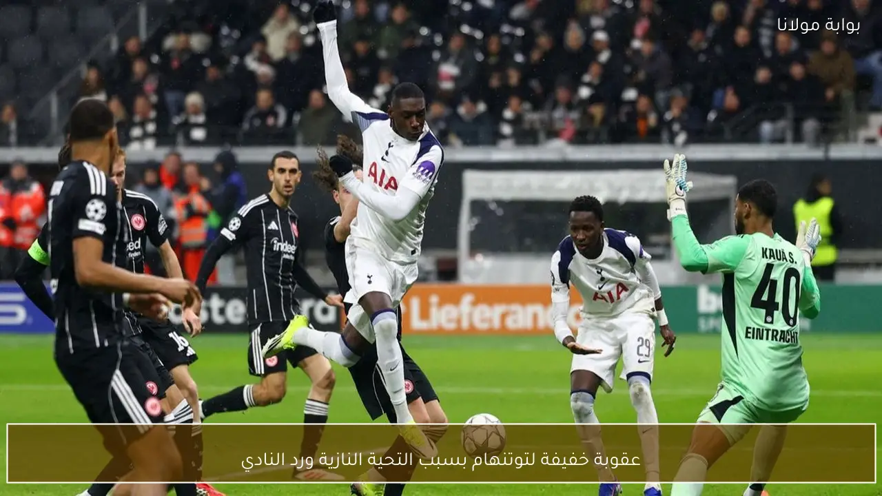 عقوبة خفيفة لتوتنهام بسبب التحية النازية ورد النادي