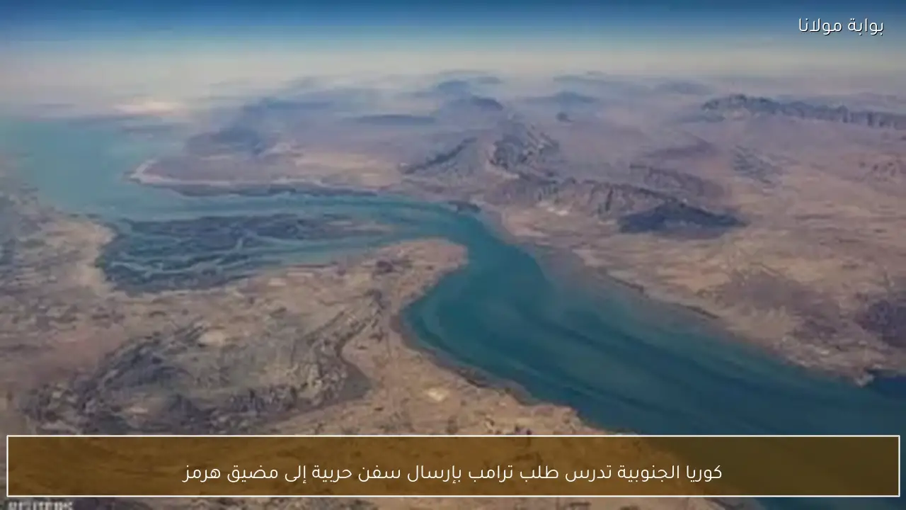 كوريا الجنوبية تدرس طلب ترامب بإرسال سفن حربية إلى مضيق هرمز