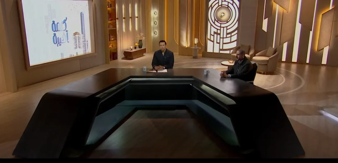 فراج ضيف مع الاعلامي احمد