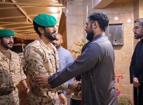 تقديم واجب العزاء فى ضحية العدوان الإيرانى