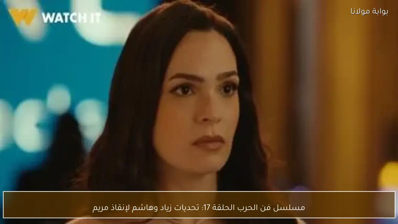 مسلسل فن الحرب الحلقة 17: تحديات زياد وهاشم لإنقاذ مريم