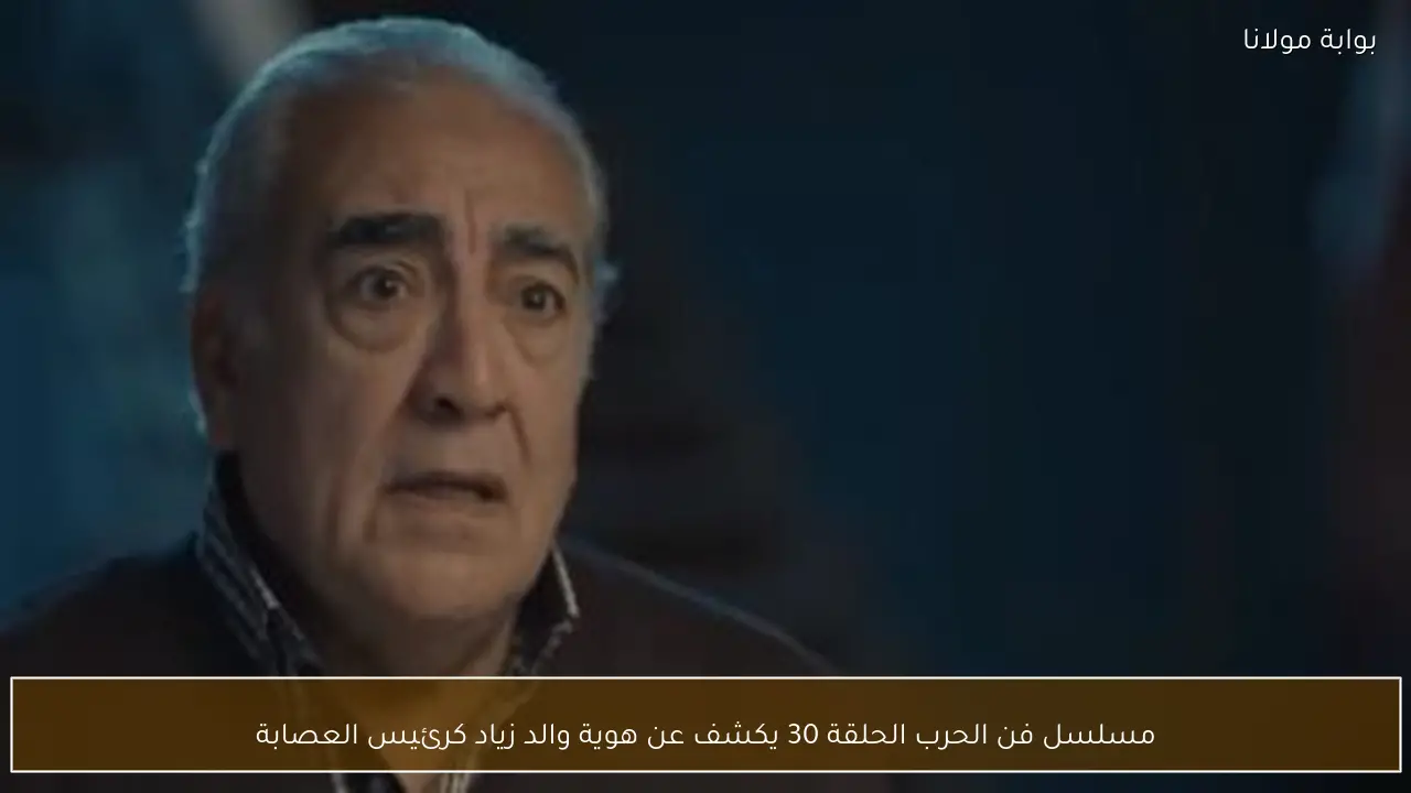 مسلسل فن الحرب الحلقة 30 يكشف عن هوية والد زياد كرئيس العصابة