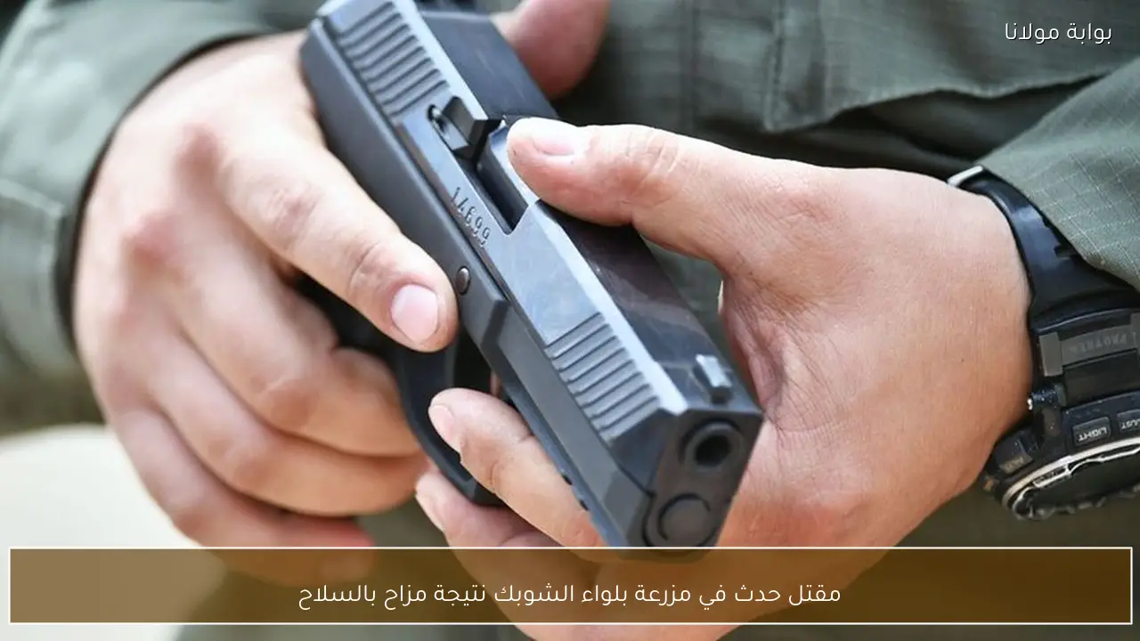 مقتل حدث في مزرعة بلواء الشوبك نتيجة مزاح بالسلاح