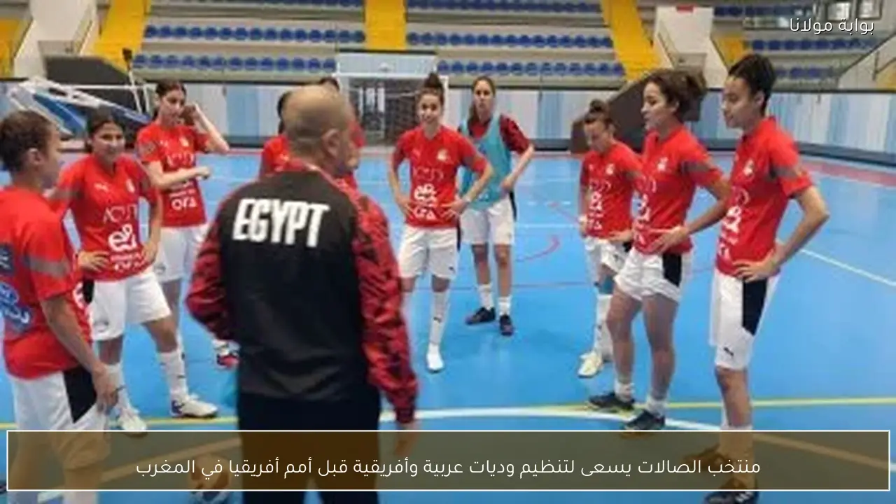 منتخب الصالات يسعى لتنظيم وديات عربية وأفريقية قبل أمم أفريقيا في المغرب
