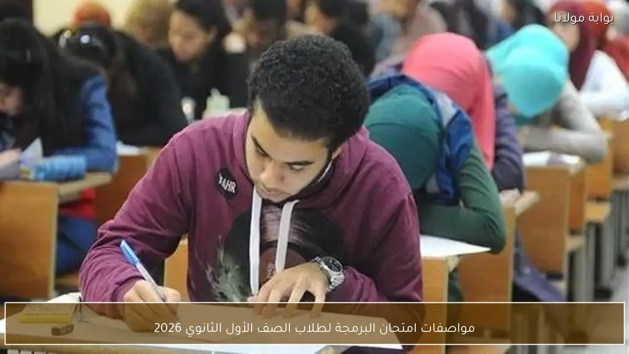 مواصفات امتحان البرمجة لطلاب الصف الأول الثانوي 2026