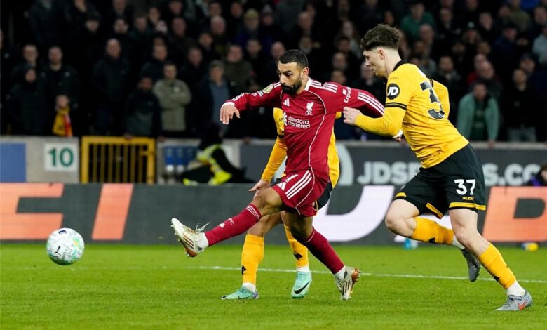 موعد مباراة ليفربول وولفرهامبتون فى كأس الإتحاد الإنجليزي، القناة الناقلة ومعلق اللقاء