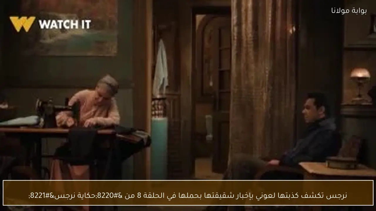 نرجس تكشف كذبتها لعوني بإخبار شقيقتها بحملها في الحلقة 8 من “حكاية نرجس”