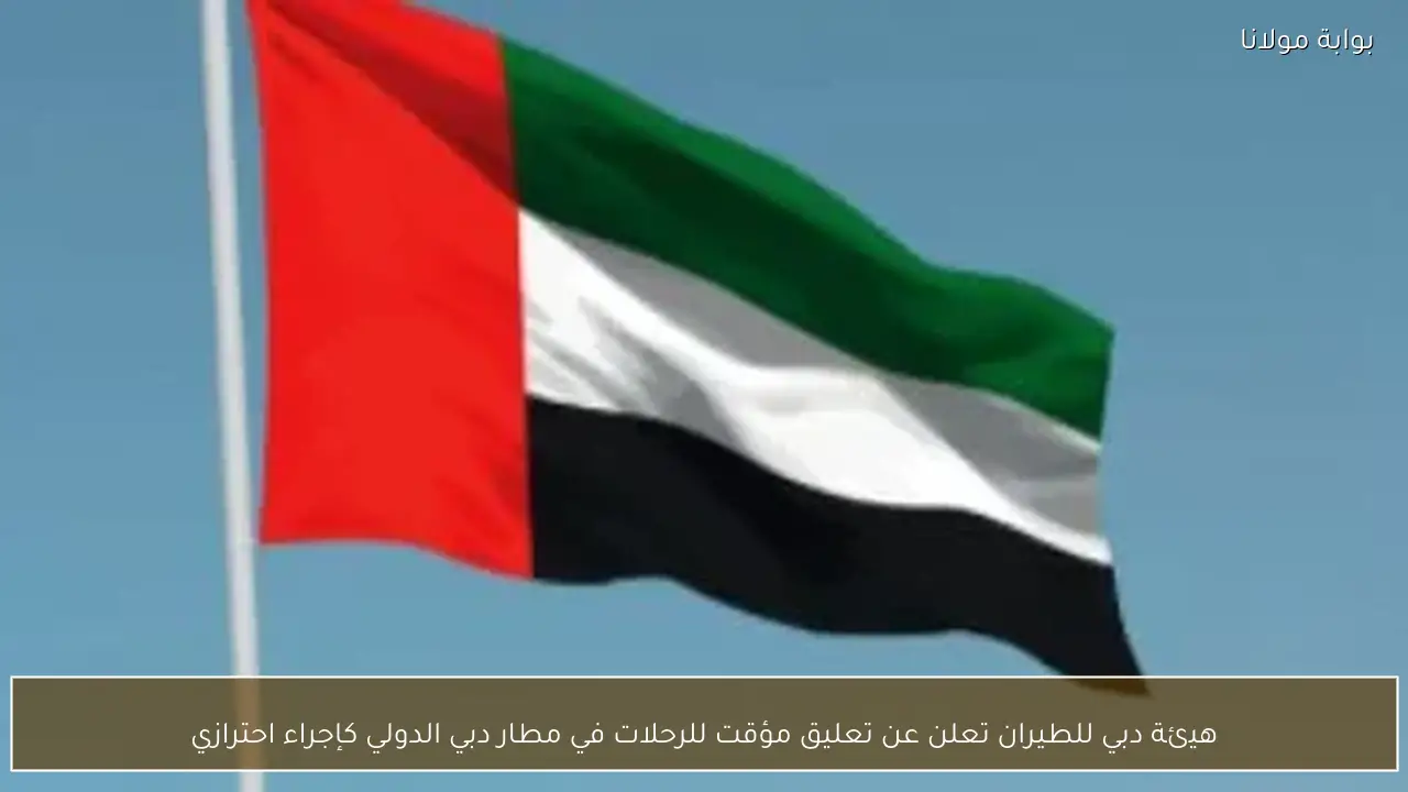 هيئة دبي للطيران تعلن عن تعليق مؤقت للرحلات في مطار دبي الدولي كإجراء احترازي