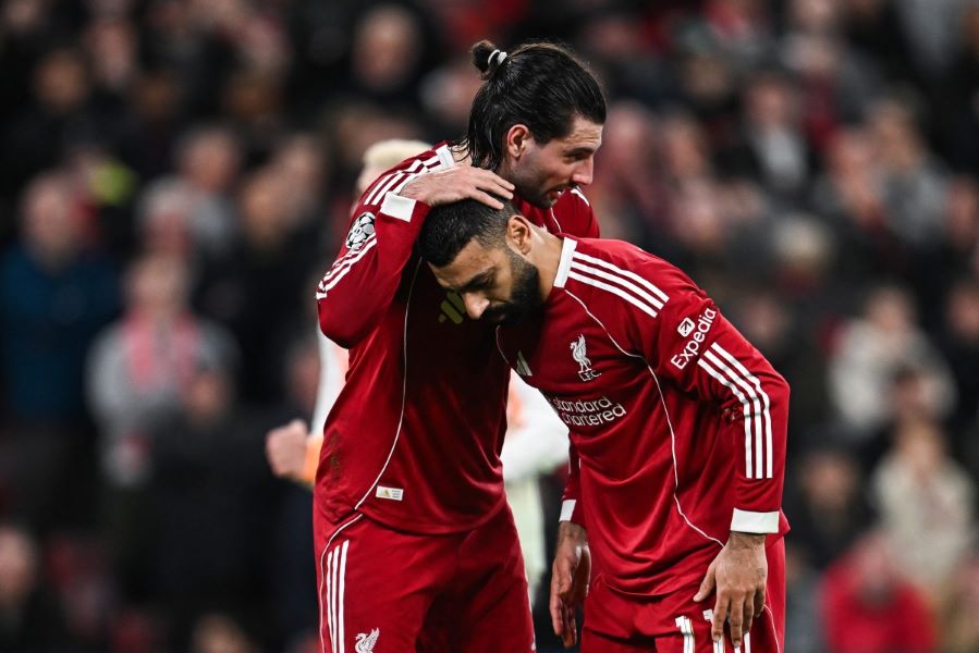 محمد صلاح. (أ ف ب)