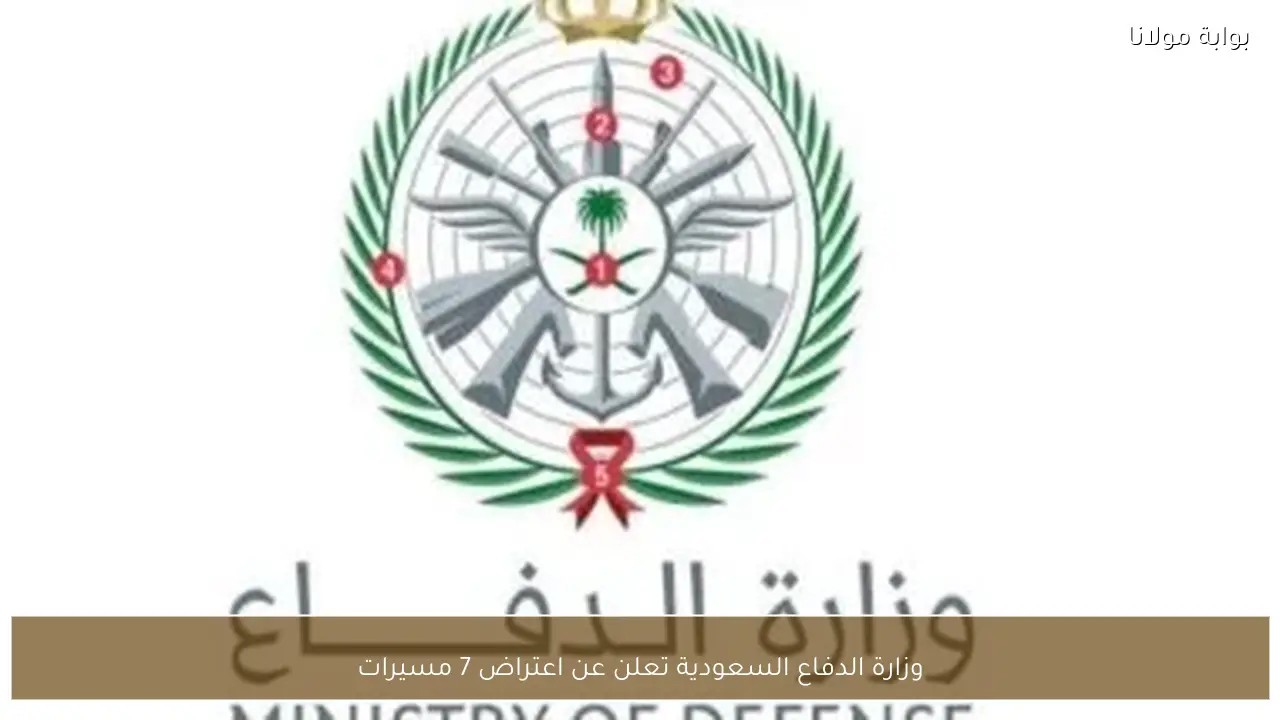 وزارة الدفاع السعودية تعلن عن اعتراض 7 مسيرات