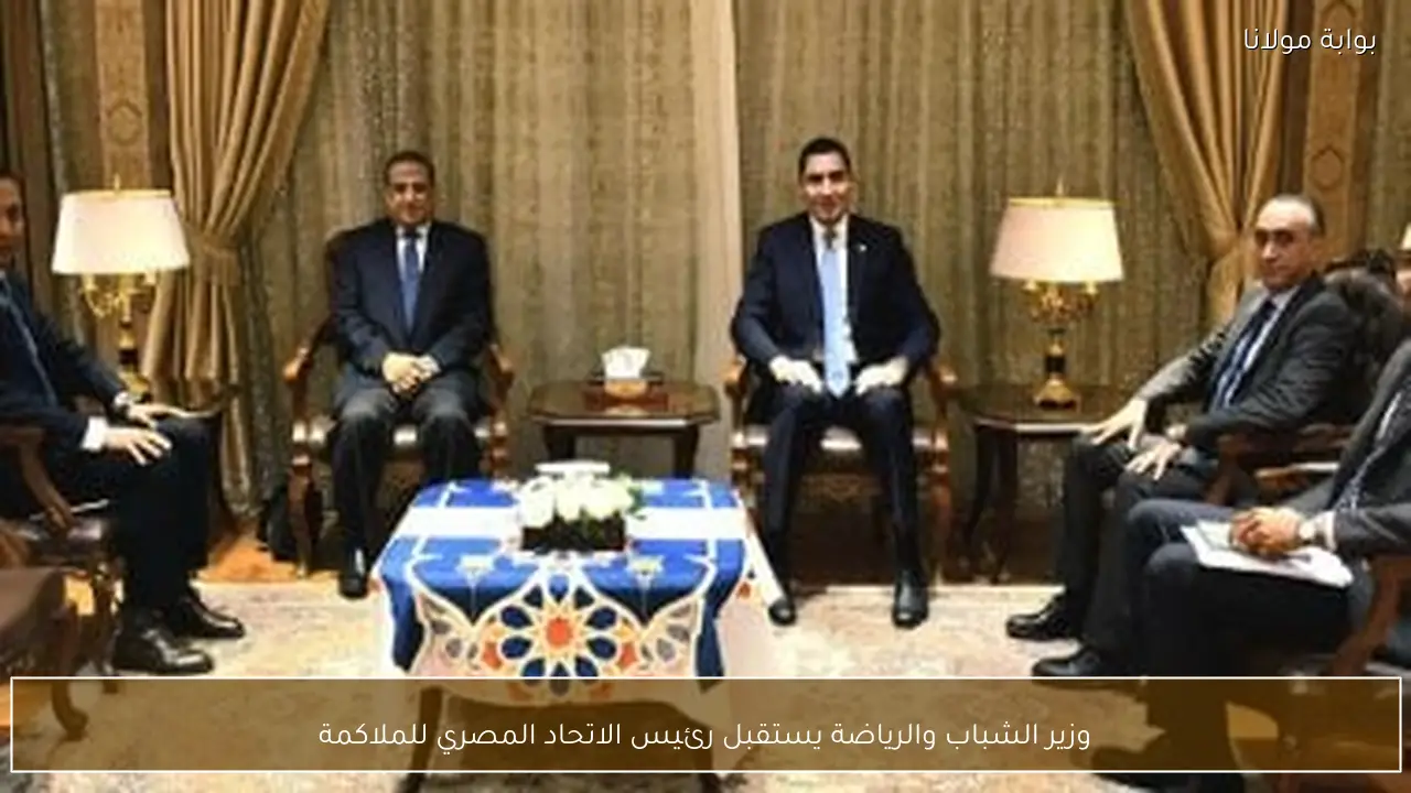 وزير الشباب والرياضة يستقبل رئيس الاتحاد المصري للملاكمة