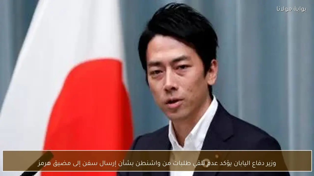 وزير دفاع اليابان يؤكد عدم تلقي طلبات من واشنطن بشأن إرسال سفن إلى مضيق هرمز