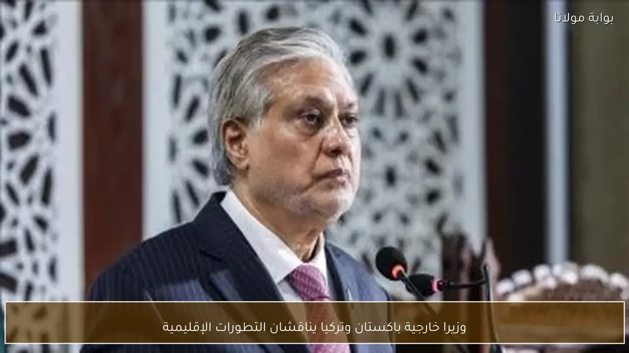 وزيرا خارجية باكستان وتركيا يناقشان التطورات الإقليمية