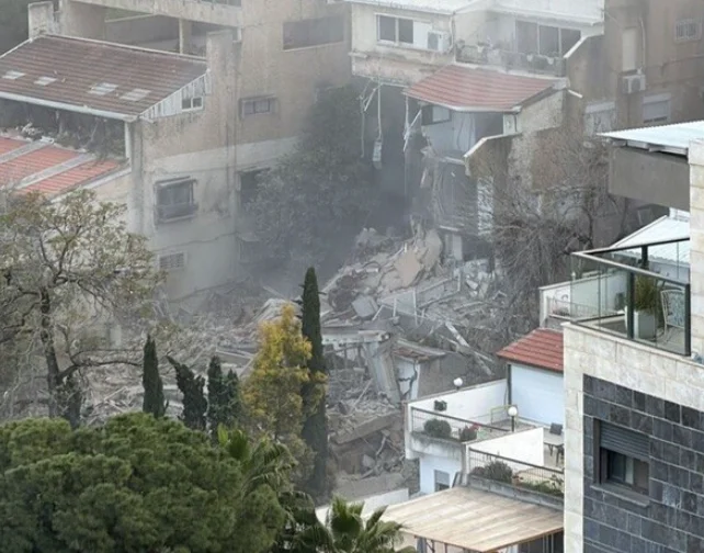 الدمار في حيفا