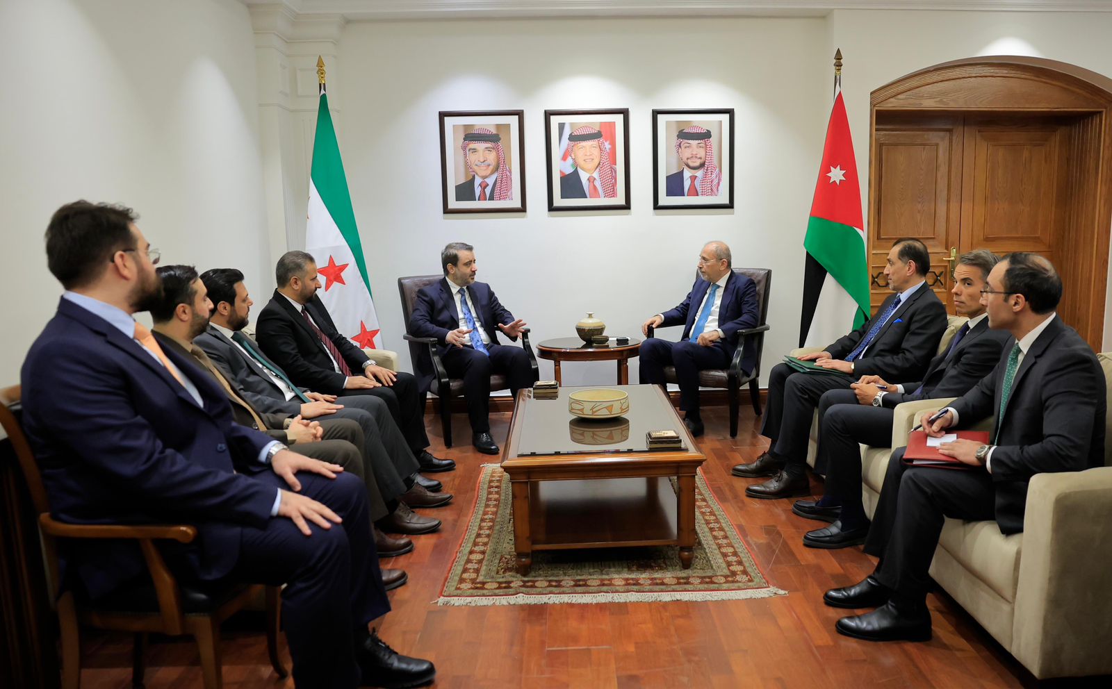 وزير خارجتي سوريا و الاردن وزير خارجتي سوريا و الاردن