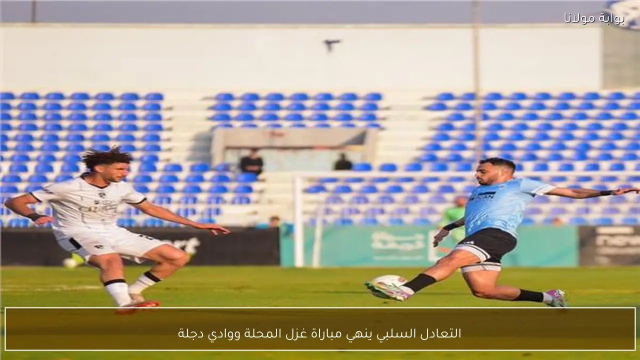 التعادل السلبي ينهي مباراة غزل المحلة ووادي دجلة