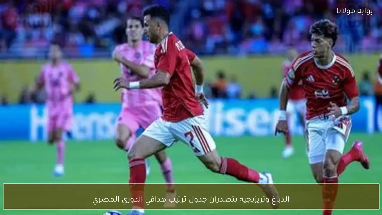 الدباغ وتريزيجيه يتصدران جدول ترتيب هدافي الدوري المصري
