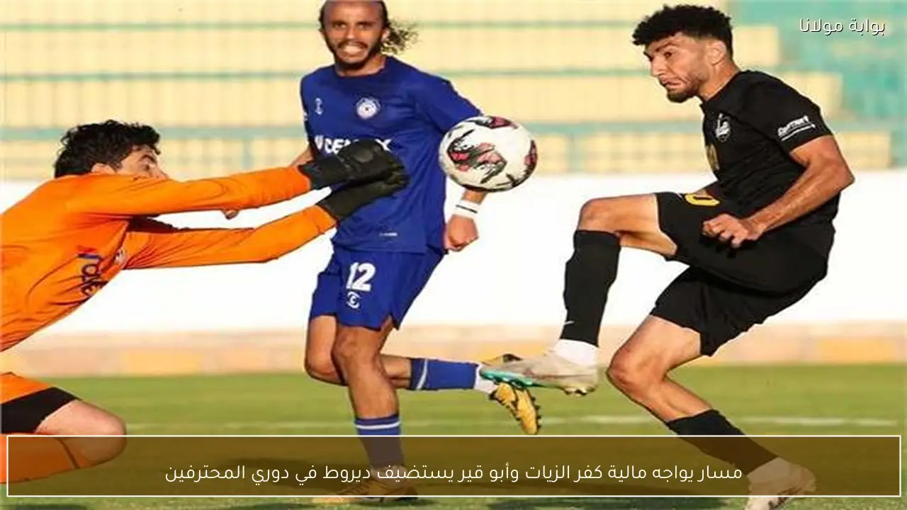 مسار يواجه مالية كفر الزيات وأبو قير يستضيف ديروط في دوري المحترفين