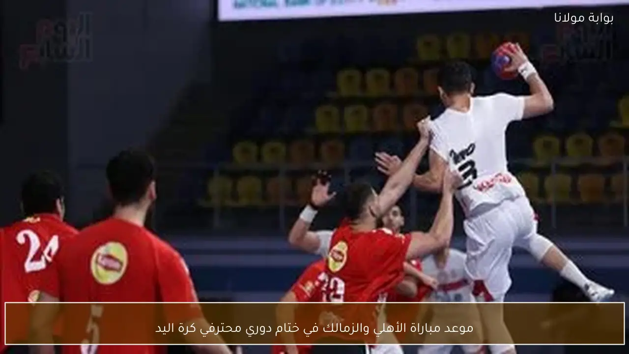 موعد مباراة الأهلي والزمالك في ختام دوري محترفي كرة اليد