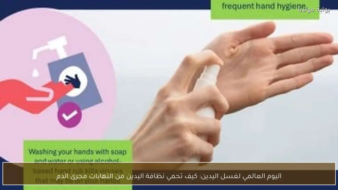 اليوم العالمي لغسل اليدين: كيف تحمي نظافة اليدين من التهابات مجرى الدم