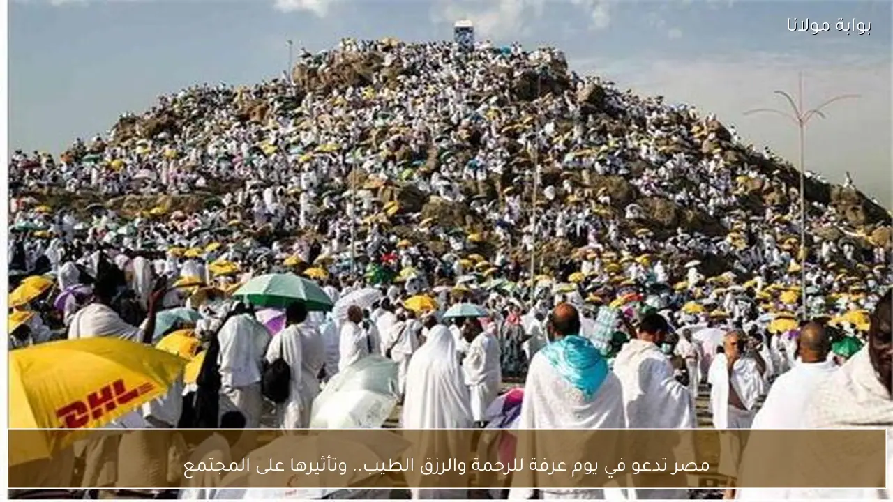 مصر تدعو في يوم عرفة للرحمة والرزق الطيب.. وتأثيرها على المجتمع
