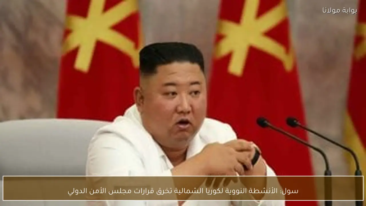 سول: الأنشطة النووية لكوريا الشمالية تخرق قرارات مجلس الأمن الدولي
