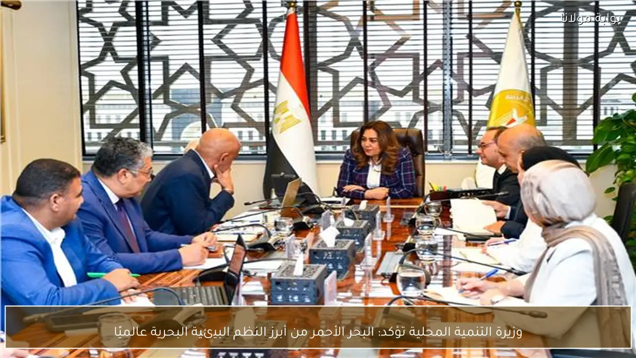 وزيرة التنمية المحلية تؤكد: البحر الأحمر من أبرز النظم البيئية البحرية عالميًا