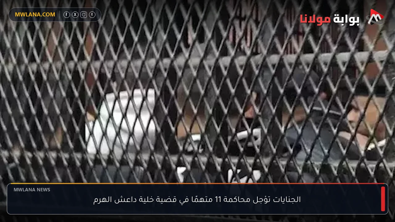 الجنايات تؤجل محاكمة 11 متهمًا في قضية خلية داعش الهرم